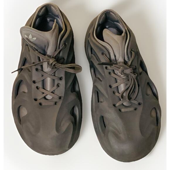 Adidas AdiFOM Q ‘Black Carbon Grey’ HP6585 Men’s Size 8 - Picture 2 of 8